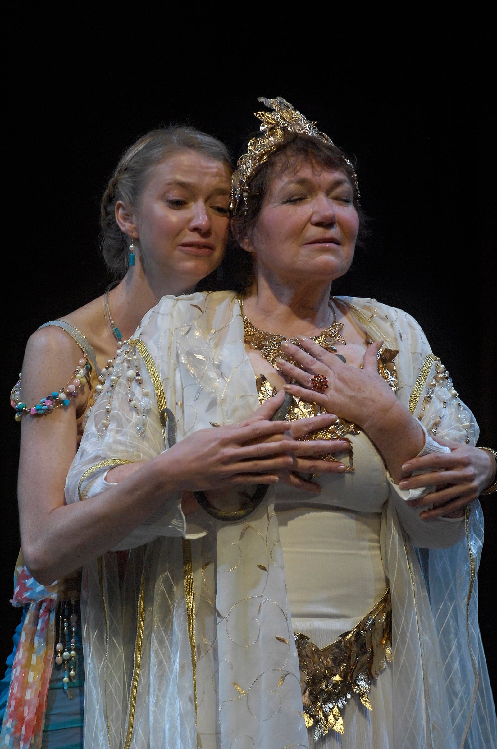 Theatrical image from a Shakespeare production